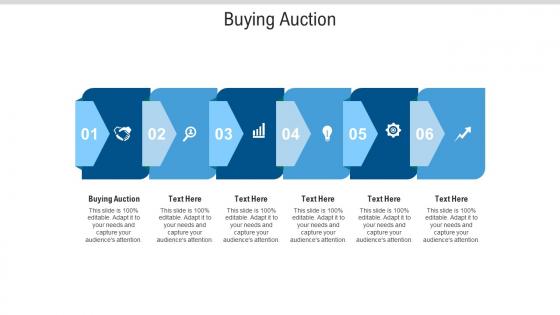 Buying auction ppt powerpoint presentation portfolio brochure cpb