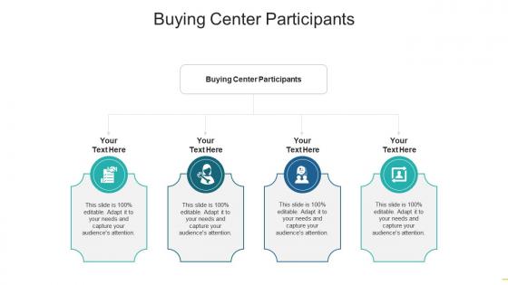 Buying center participants ppt powerpoint presentation model themes cpb