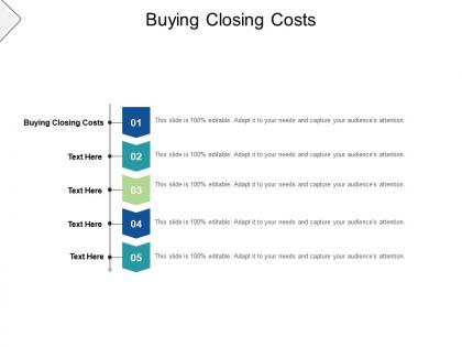 Buying closing costs ppt powerpoint presentation gallery guidelines cpb