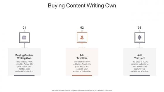 Buying Content Writing Own In Powerpoint And Google Slides Cpb