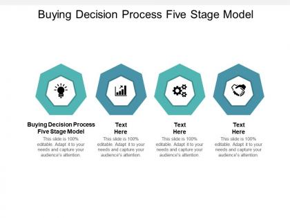 Buying decision process five stage model ppt powerpoint presentation file guidelines cpb