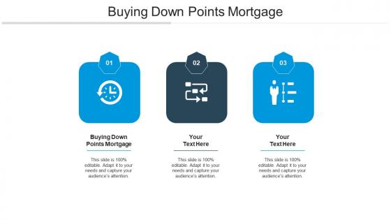 Buying down points mortgage ppt powerpoint presentation portfolio download cpb