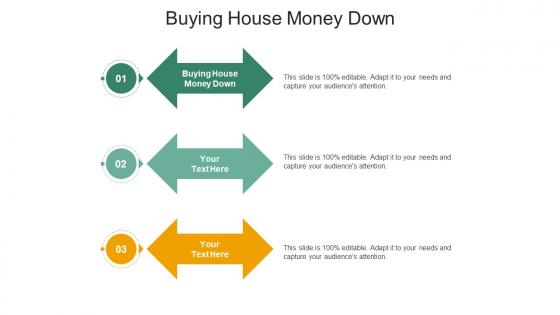 Buying house money down ppt powerpoint presentation gallery themes cpb
