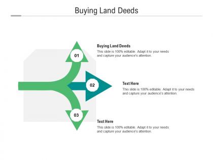 Buying land deeds ppt powerpoint presentation layouts graphic images cpb