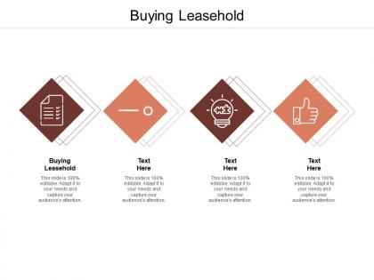 Buying leasehold ppt powerpoint presentation professional background image cpb