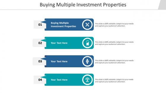 Buying multiple investment properties ppt powerpoint presentation portfolio model cpb