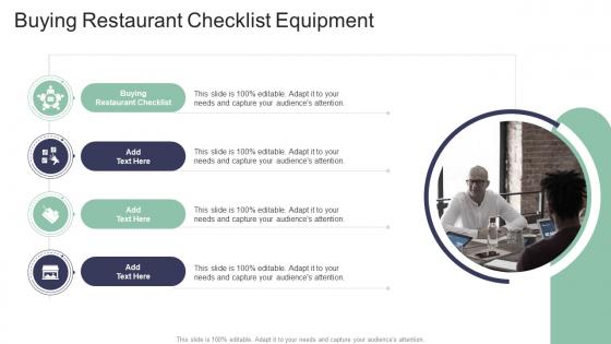 Buying Restaurant Checklist Equipment In Powerpoint And Google Slides Cpb