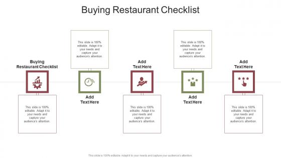 Buying Restaurant Checklist In Powerpoint And Google Slides Cpb