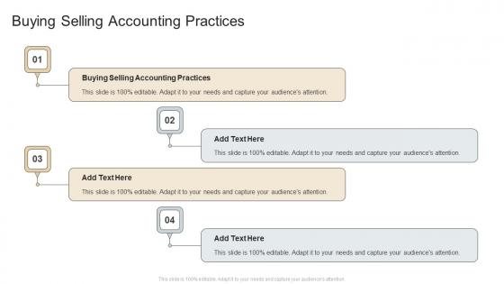 Buying Selling Accounting Practices In Powerpoint And Google Slides Cpb