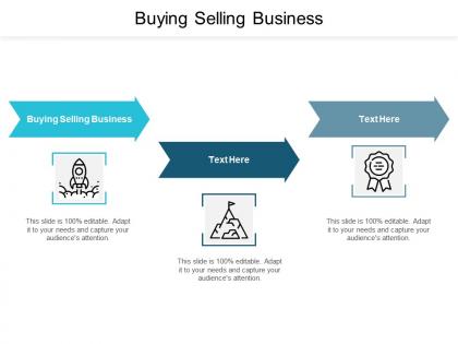 Buying selling business ppt powerpoint presentation summary smartart cpb