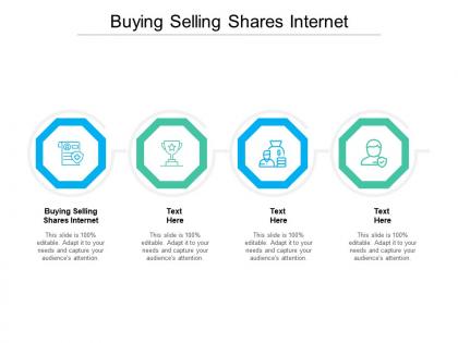 Buying selling shares internet ppt powerpoint presentation infographics elements cpb