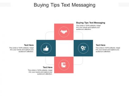 Buying tips text messaging ppt powerpoint presentation infographic template maker cpb