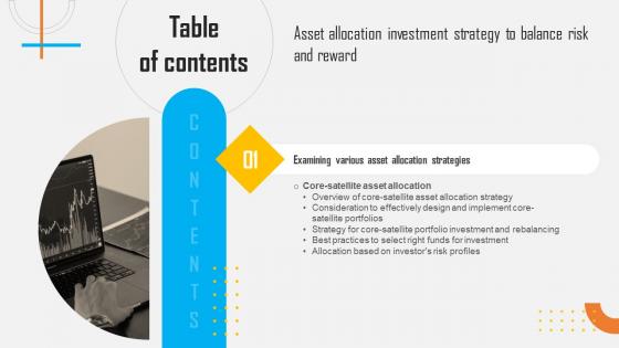 C104 Asset Allocation Investment Strategy To Balance Risk And Reward Table Of Contents