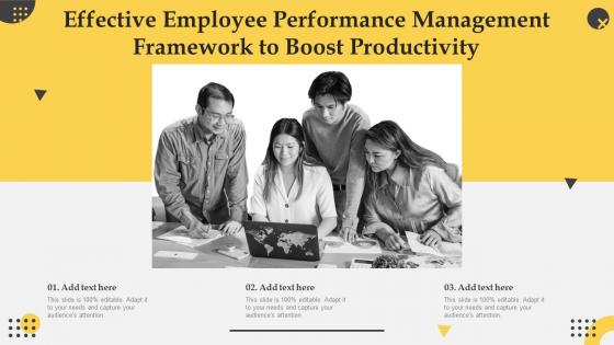 C22 Effective Employee Performance Management Framework To Boost Productivity