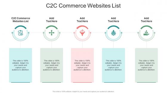 C2c Commerce Websites List In Powerpoint And Google Slides Cpb
