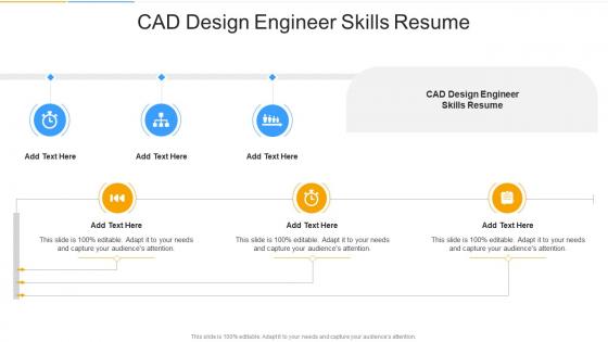 Cad Design Engineer Skills Resume In Powerpoint And Google Slides Cpb