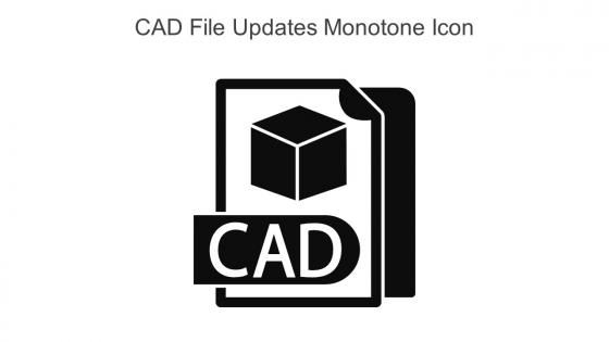 CAD File Updates Monotone Icon In Powerpoint Pptx Png And Editable Eps Format