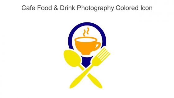 Cafe Food And Drink Photography Colored Icon In Powerpoint Pptx Png And Editable Eps Format