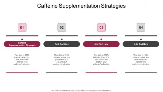 Caffeine Supplementation Strategies In Powerpoint And Google Slides Cpb