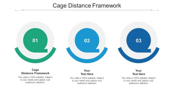 Cage distance framework ppt powerpoint presentation model graphic tips cpb