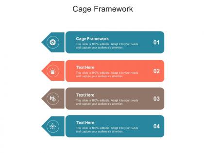 Cage framework ppt powerpoint presentation icon files cpb