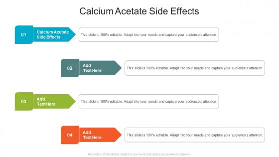 Calcium Acetate Side Effects In Powerpoint And Google Slides Cpb