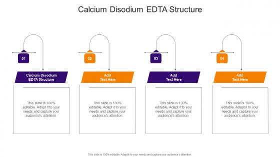 Calcium Disodium EDTA Structure In Powerpoint And Google Slides Cpb