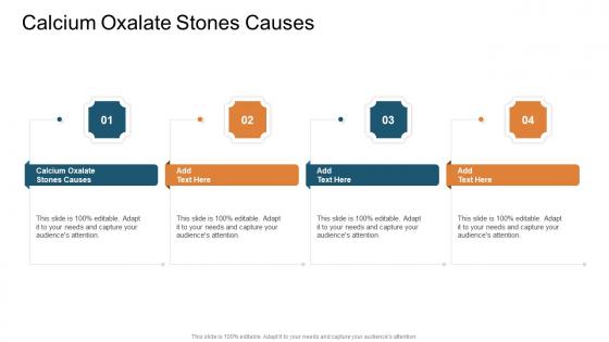 Calcium Oxalate Stones Causes In Powerpoint And Google Slides Cpb