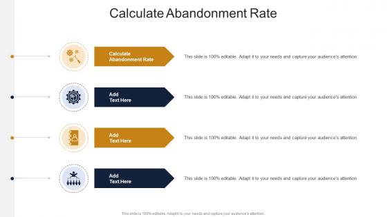 Calculate Abandonment Rate In Powerpoint And Google Slides Cpb