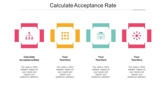 Calculate Acceptance Rate Ppt Powerpoint Presentation Icon Brochure Cpb