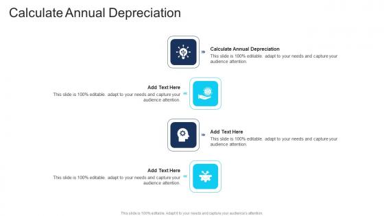 Calculate Annual Depreciation In Powerpoint And Google Slides Cpb