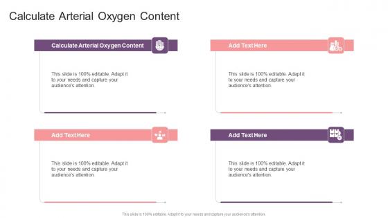 Calculate Arterial Oxygen Content In Powerpoint And Google Slides Cpb