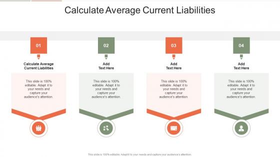 Calculate Average Current Liabilities In Powerpoint And Google Slides Cpb