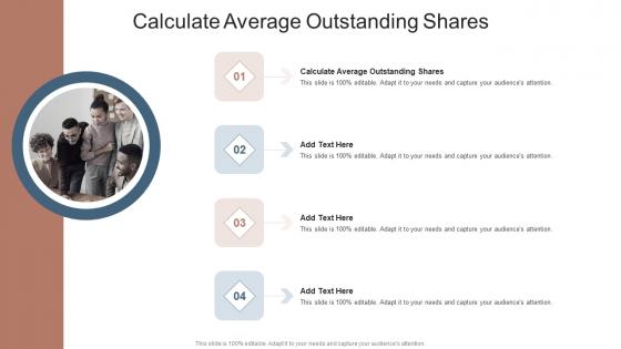Calculate Average Outstanding Shares In Powerpoint And Google Slides Cpb