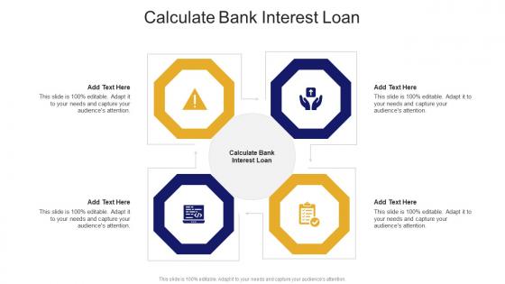Calculate Bank Interest Loan In Powerpoint And Google Slides Cpb