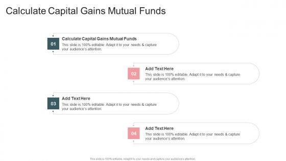 Calculate Capital Gains Mutual Funds In Powerpoint And Google Slides Cpb