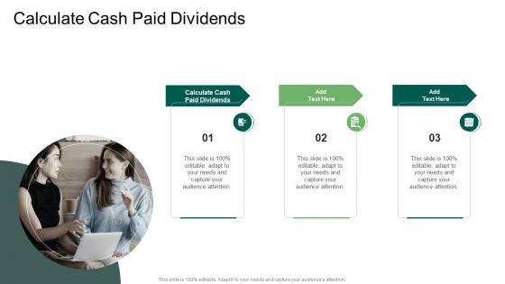 Calculate Cash Paid Dividends In Powerpoint And Google Slides Cpb