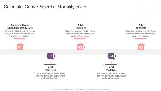 Calculate Cause Specific Mortality Rate In Powerpoint And Google Slides Cpb