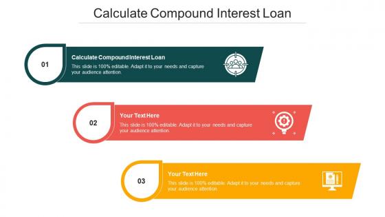 Calculate Compound Interest Loan Ppt Powerpoint Presentation Files Cpb