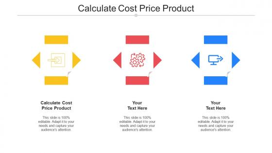 Calculate Cost Price Product Ppt Powerpoint Presentation Slides Cpb