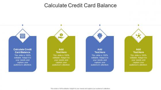 Calculate Credit Card Balance In Powerpoint And Google Slides Cpb