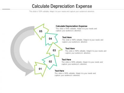 Calculate depreciation expense ppt powerpoint presentation slides styles cpb