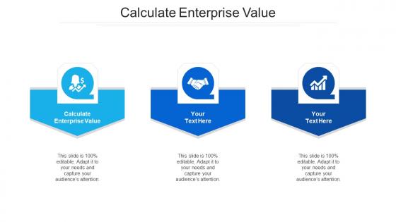 Calculate enterprise value ppt powerpoint presentation outline format ideas cpb