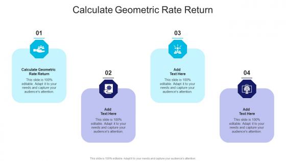 Calculate Geometric Rate Return In Powerpoint And Google Slides Cpb