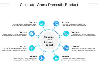 Calculate gross domestic product ppt powerpoint presentation infographic download cpb