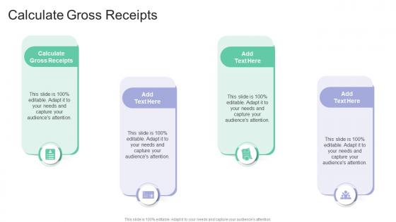 Calculate Gross Receipts In Powerpoint And Google Slides Cpb