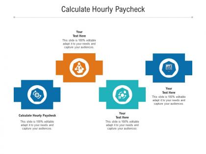 Calculate hourly paycheck ppt powerpoint presentation outline objects cpb