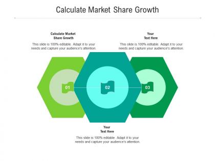 Calculate market share growth ppt powerpoint presentation model graphics template cpb
