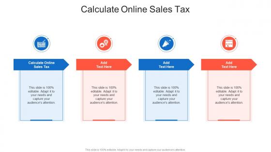 Calculate Online Sales Tax In Powerpoint And Google Slides Cpb