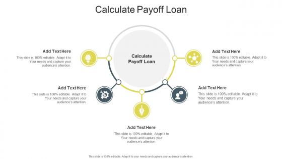 Calculate Payoff Loan In Powerpoint And Google Slides Cpb